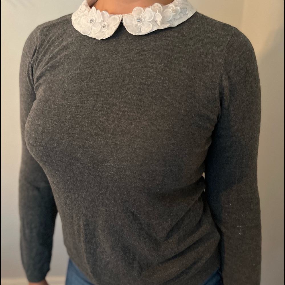 Elle Floral cuff Color long sleeve L